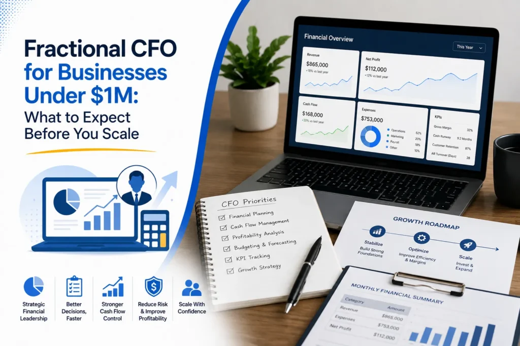 fractional CFO under 1 million