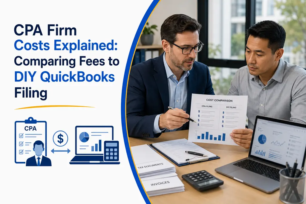 CPA Firm Costs Explained Comparing Fees to DIY QuickBooks Filing